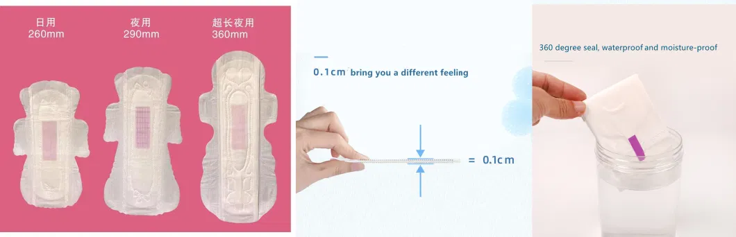 Bamboo Day Night Period Pads Sanitary Napkin for Women Lady Girl Female