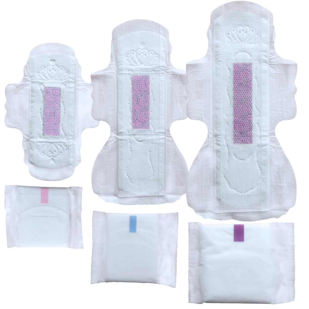 Negative Ion Daily Use Sanitary Napkins with Far Infrared and Magnetic