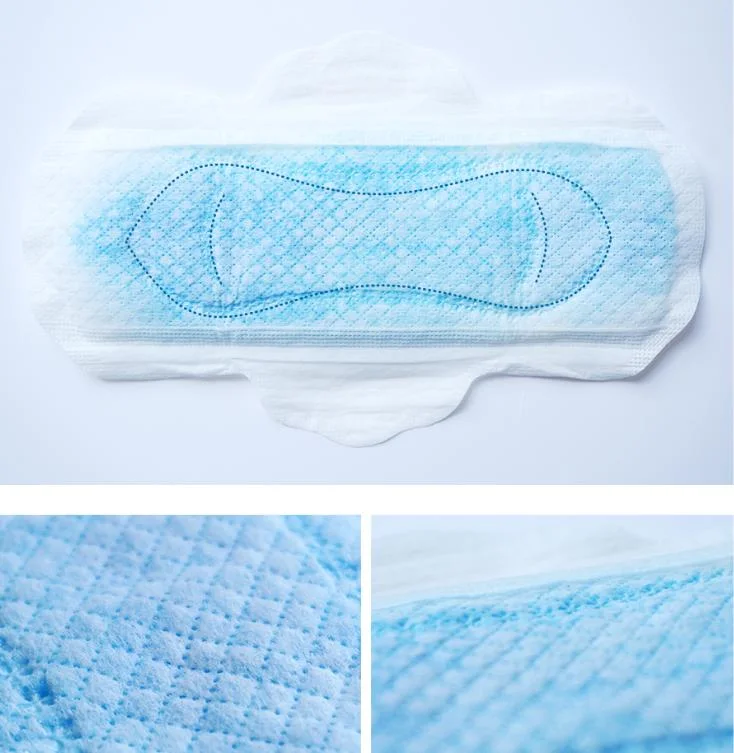 Disposable Antibacterial Careful Care Sanitary Napkins with No Allergic No Stimulation No Fragrance No Harmful Surface