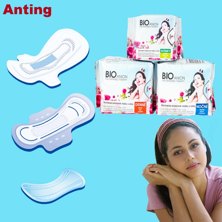 Wholesale Disposable Negative Ion Skin Care Lady Anion Sanitary Napkins